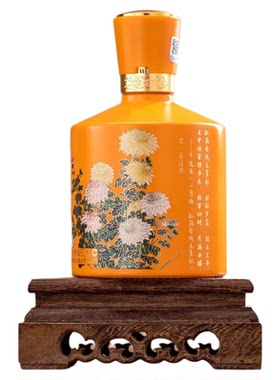 五粮酒液仙林生态国菁风华锦泰52度优级酒500ml*4瓶礼盒装绿豆酒