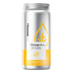 Noromega诺欧美嘉优萃鱼油高纯度深海鱼油omega3心血管原装正品