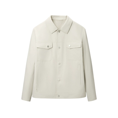 海澜之家轻商务翻领开衫休闲夹克