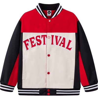 361°童装男童梭织加厚外套