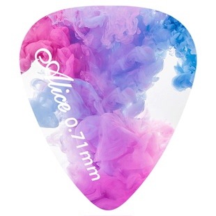 爱丽丝Alice幻梦吉他拨片 系多厚度民谣吉他木电吉他pick速弹防滑