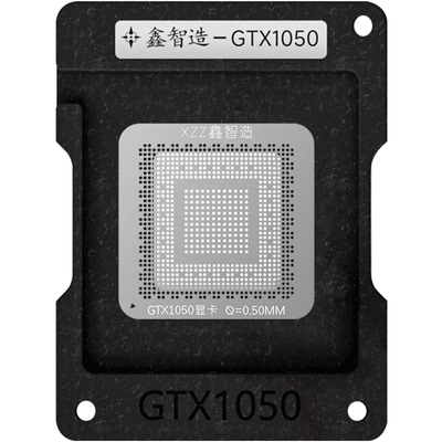 鑫智造GPU芯片钢网植锡定位网