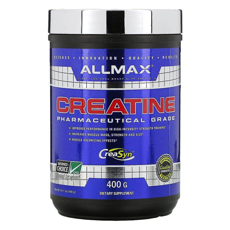 豹哥补剂 ALLMAX一水肌酸99.9%纯肌酸粉健身增肌提高爆发耐力400g