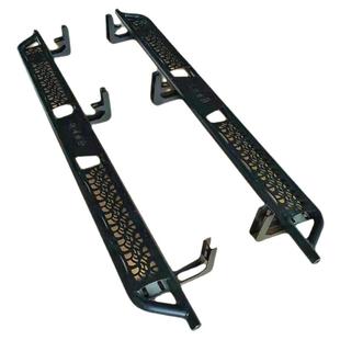 适用江铃新宝典域虎79皮卡改装加厚锰钢越野竞技防碰撞外侧脚踏板