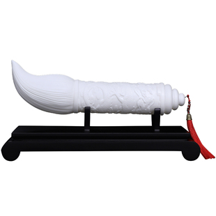 东方泥土陶瓷状元笔书房摆件金榜题名妙笔生花毛笔饰品工艺品礼品