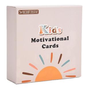 English Kids Motivational Cards 儿童鼓励卡60张高品质白卡纸