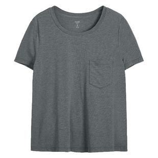 NestDesigns女士哺乳衣竹纤维短袖喂奶T恤孕妇装月子服防走光上衣