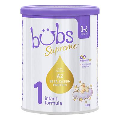 澳洲进口bubs贝臻牛奶粉1段