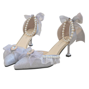 【瑕疵品】一只冲天兔永恒礼原创花嫁lolita鞋高跟