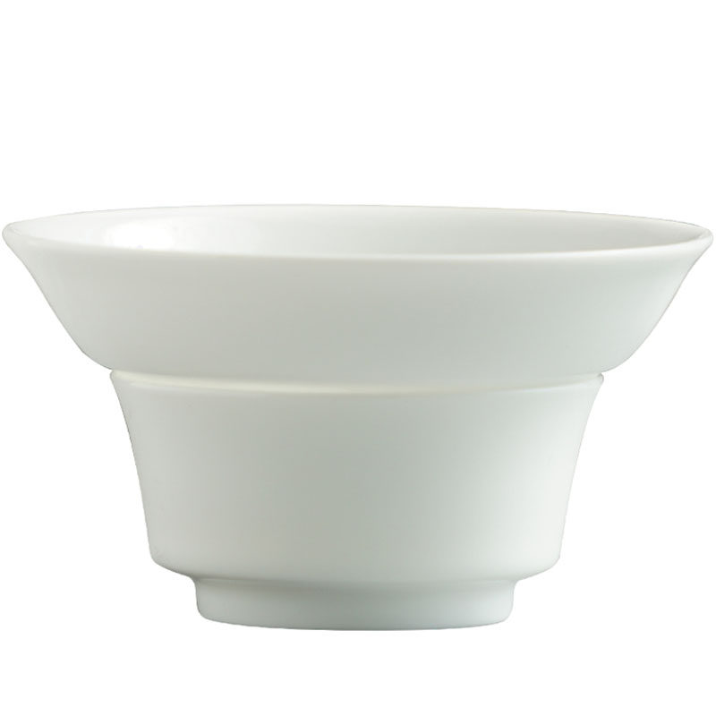 陶瓷影青茶漏景德镇茶叶过滤器纯白茶滤网纱茶道配件过滤网易清洗