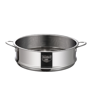 德西尼辅食锅蒸笼抖音同款宝宝不粘锅专用不锈钢蒸屉16cm奶锅蒸格