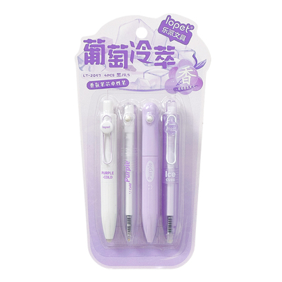 lopet乐派香氛小胖笔0.5mm黑色