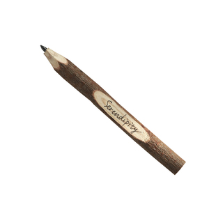 原生态木头铅笔 感受大自然的生命力 读书标记笔圆珠笔 拍照道具