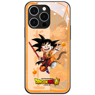 七龙珠苹果16手机壳新款iphone17promax男12mini动漫卡通11pm玻璃x防摔xr适用个性13小众15悟空14贝吉塔8plus