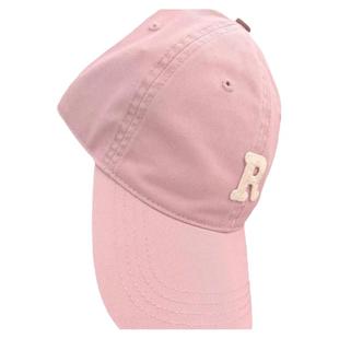 原版~高品质橡皮粉色R字母棒球帽女韩版显脸小百搭ins鸭舌帽子潮