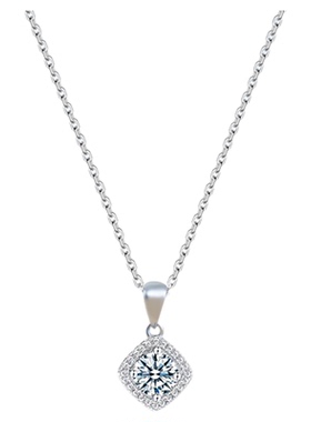 茉奢小方糖项链精致送女朋友老婆