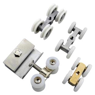 迪福德 浴室玻璃门吊轮淋浴房滑轮推拉门滚轮隔断门轮子老式轱辘