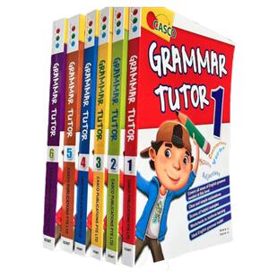 Casco GRAMMAR TUTOR 正版新加坡语法小学练习册教辅  系列1-6年共6册畅销书 内容全面 超多