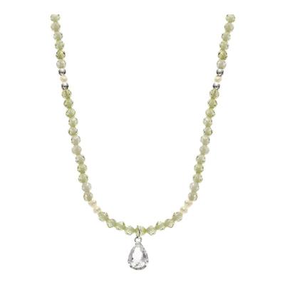 SOFTROOM水滴水晶闪钻串珠项链