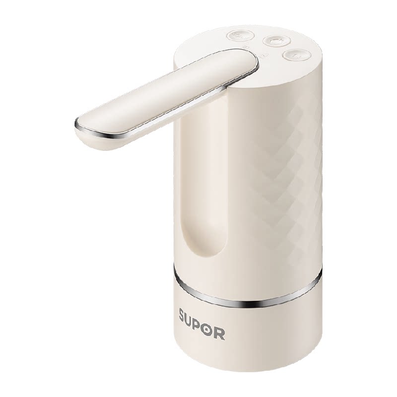 苏泊尔99.9%抗菌电动桶装水抽水器折叠自动矿泉水按压上水器