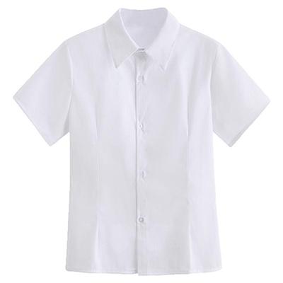 無印muj白衬衫女短袖jk制服上衣