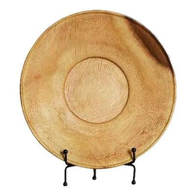 北美胡桃木中古风茶几果盘装饰品