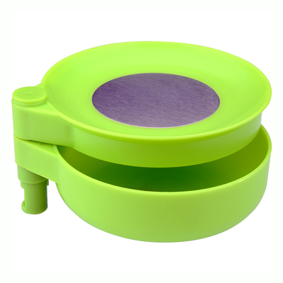 便携式拉饵盘小号强磁简易饵料盆