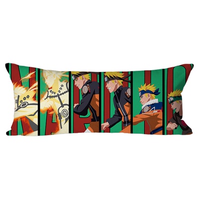 火影忍者佐助鸣人周边横向长抱枕