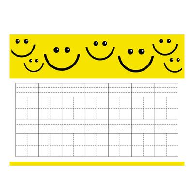磁性田字格黑板贴家用磁性写字板
