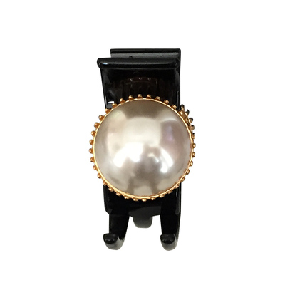 大号珍珠百搭风优雅简约马尾夹