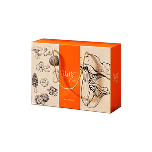 新春年货山珍菌菇干货礼盒野生菌香菇大礼包春节送人送礼汤料包