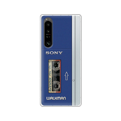 适用于索尼 Xperia1VI手机壳复古Walkman随身听索尼大法Xperia Pro-I/10V/5IV/XZ Premium个性硅胶软壳保护套