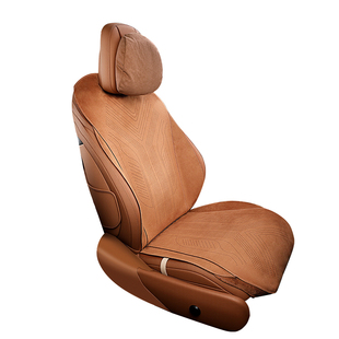 适用24-26款奔驰E级专用汽车坐垫E300L/E260L四季通用翻毛皮座垫