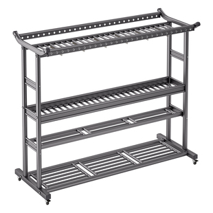 晾衣架落地阳台别墅庭院晒被子晾衣神器家用可移动大型户外晒衣架