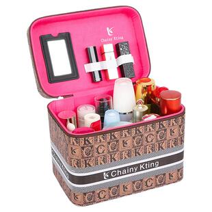 大牌化妆包2025新款女便携大容量高端旅行化妆品收纳盒高级手提箱