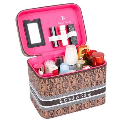 高档化妆包化妆品收纳盒便携高级