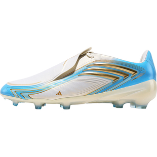 Adidas阿迪达斯F50梅西世界杯高端FG长钉天然草儿童足球鞋IH1897