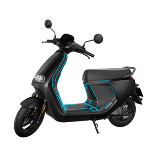 【加厚装甲贴】适用九号电动车E100/E125/E200P贴纸贴膜改装配件