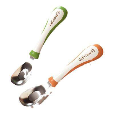 喂饭勺子babycoupe不锈钢