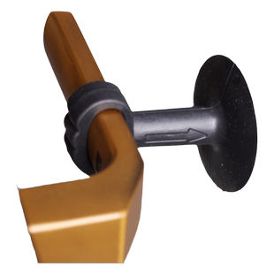 断桥铝窗户把手防撞吸盘平开窗吸玻璃固定神器门窗门锁硅胶保护套