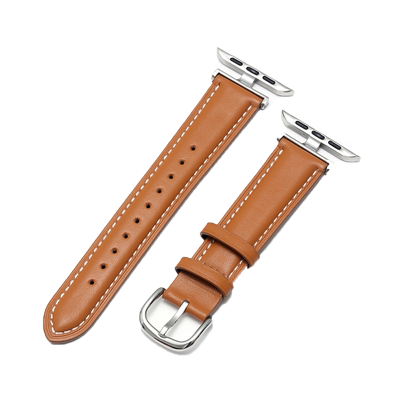 适用苹果iwatch表带真皮