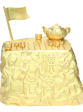 原装正品李居明九运常年吉祥物旗鼓印箱摆件九运系列办公卧室摆设