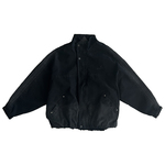 早春时尚重磅外套男个性水洗做旧颜色刺绣小标立体剪裁领牛仔外套