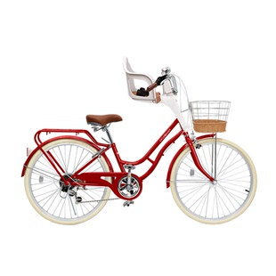 纽斯加自行车带儿童座椅亲子单车母子车小孩带娃儿童成人遛娃双人