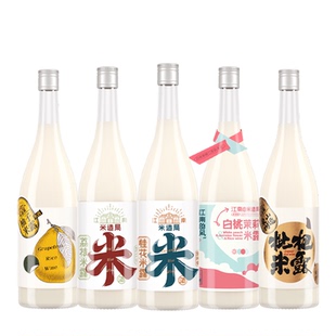 江南米造局桂花米露糯米酒低度微醺纯酿甜口甜酒女士瓶装苏州米酿