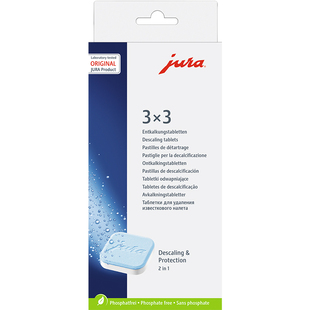 jura/优瑞双效除垢药片(9片装)