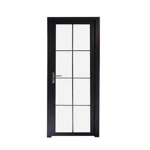 卫生间门铝合金双层钢化玻璃门厕所单包边浴室厨房平开门整套包邮