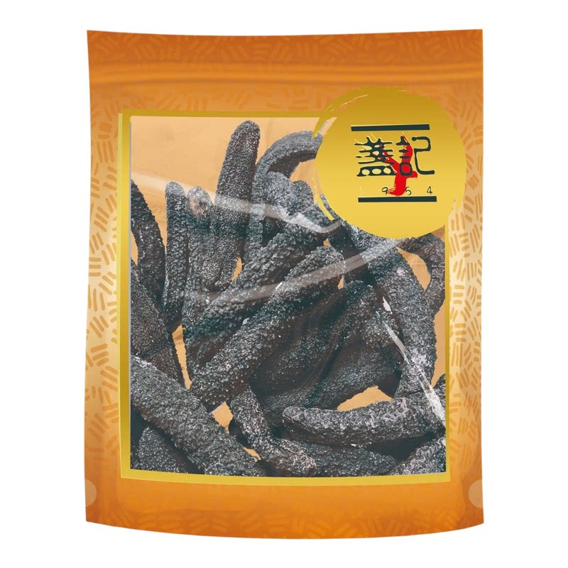盏记中东秃参半磅海参227g高蛋白质低脂养颜滋补营养易吸收好食材