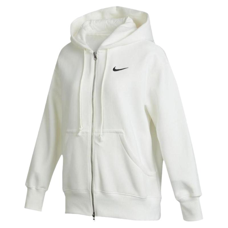 Nike耐克外套女2025春款加绒保暖套头运动休闲连帽夹克DQ5759-133