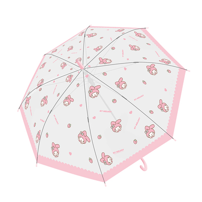 雨伞长柄伞美乐蒂女学生上学专用